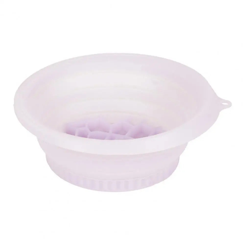 Foldable Silicone Ice Bath Bowl -Facial Skin Care & Migraine Relief, Reusable Cold Compress Basin for Puffiness & Acne Reduction