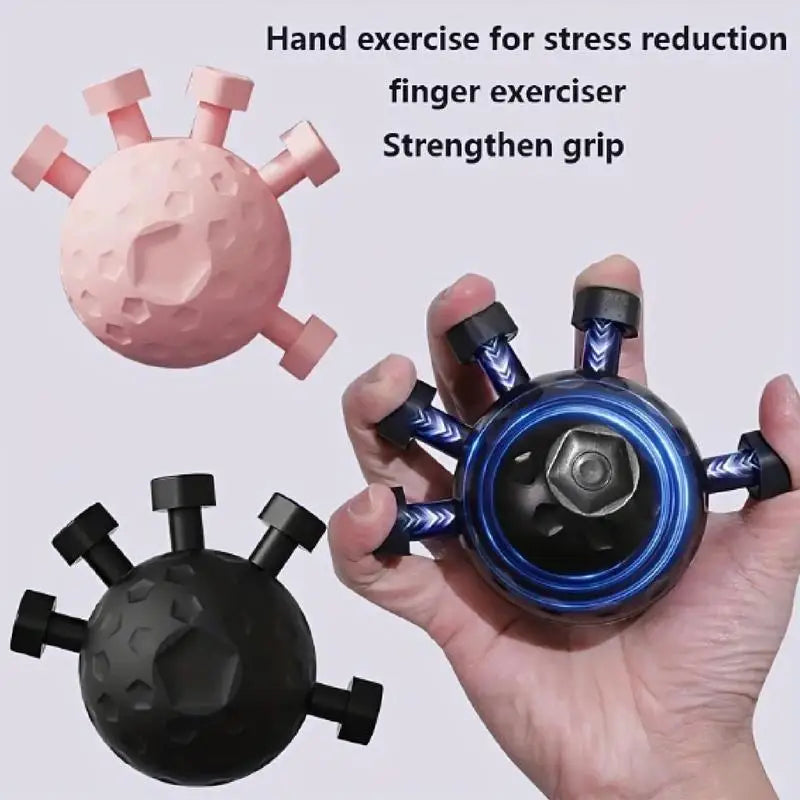 Finger Hand Strengthener Five-Finger Grip Strength Device Grip Strength Training Device Finger Strength Training Stress Reducer