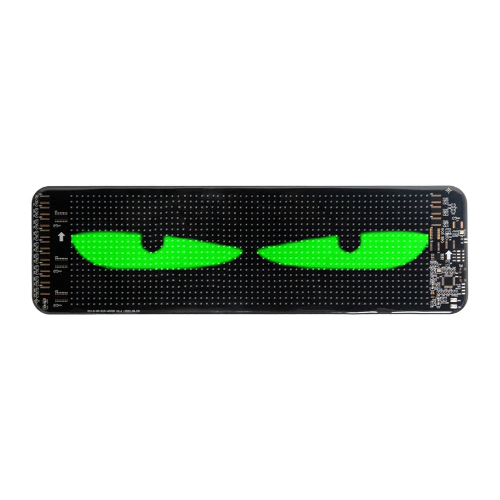 Devil Eyes LED Panel Light DIY Programmable LED Demon Eyes Flexible Display Screen Demon Eyes Flexible LED Panel for Trucks