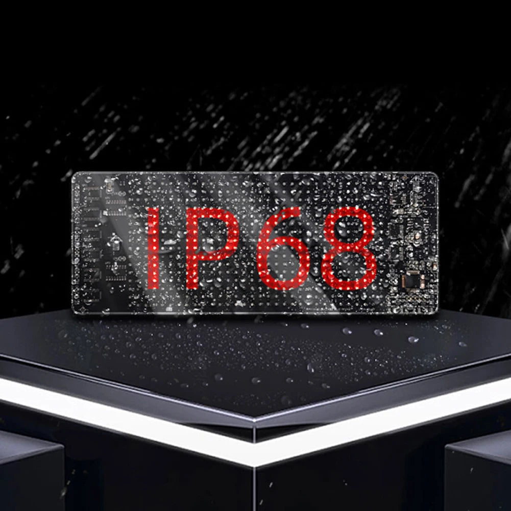 Devil Eyes LED Panel Light DIY Programmable LED Demon Eyes Flexible Display Screen Demon Eyes Flexible LED Panel for Trucks