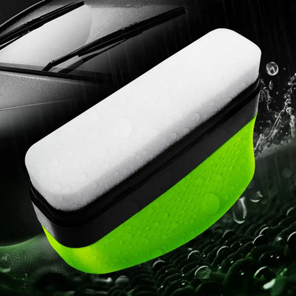 Cleaning Tool Car Glass Oil Film Cleaning Brush Windshield Cleaner with Ergonomic Handle Windshield Maintenance Cleaning Brush