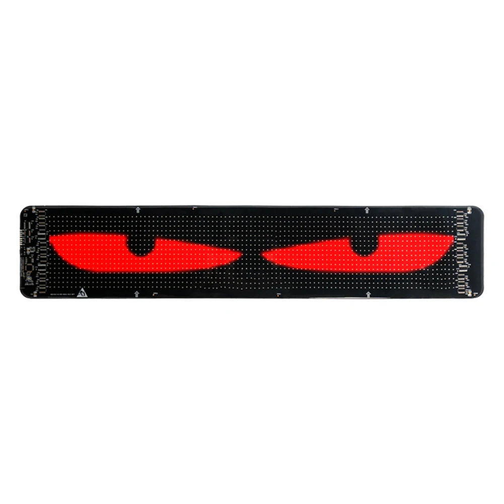 Devil Eyes LED Panel Light DIY Programmable LED Demon Eyes Flexible Display Screen Demon Eyes Flexible LED Panel for Trucks