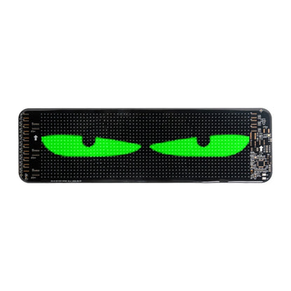 Devil Eyes LED Panel Light DIY Programmable LED Demon Eyes Flexible Display Screen Demon Eyes Flexible LED Panel for Trucks