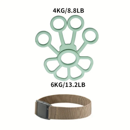 1Pc Finger Strengthener, Hand Grip Strength Trainer, Finger Trainer for Strength Training, Basketball Guitar Palm Training