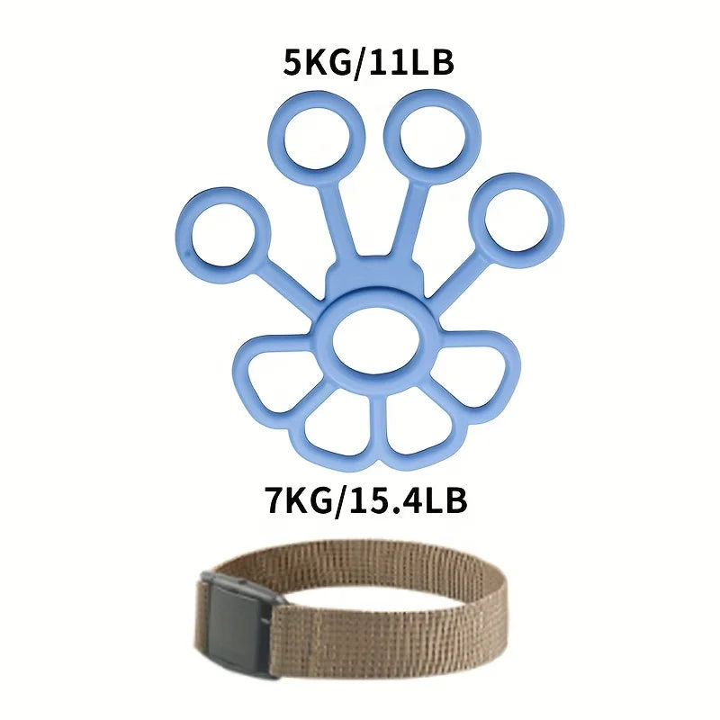 1Pc Finger Strengthener, Hand Grip Strength Trainer, Finger Trainer for Strength Training, Basketball Guitar Palm Training
