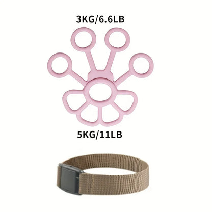 1Pc Finger Strengthener, Hand Grip Strength Trainer, Finger Trainer for Strength Training, Basketball Guitar Palm Training