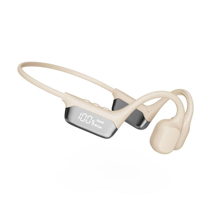 S10 Bluetooth 5.4 True Bone Conduction Headphones IPX8 Waterproof DT5.0 MP3 Built-In 32GB Memory LED Digital Display for Swiming