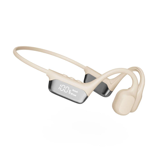 S10 Bluetooth 5.4 True Bone Conduction Headphones IPX8 Waterproof DT5.0 MP3 Built-In 32GB Memory LED Digital Display for Swiming