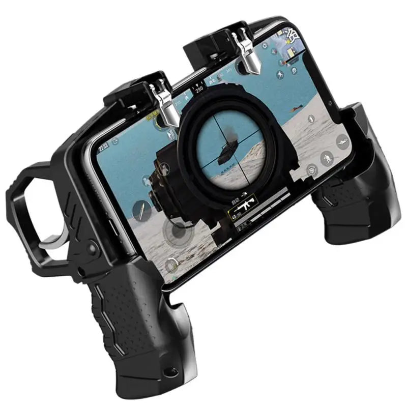 K21 Game Handle PUBG Mobile Phone Gamepad Joystick L1 R1 Trigger Game Shooter Controller for Iphone Andriod Phones
