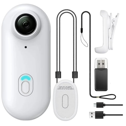 4K Mini Wifi Action Camera Thumb POV Camera Portable Body Cam Wearable Sports Camera with Waterproof Case Cycling Travel