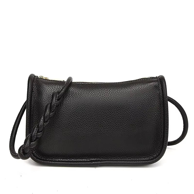 100%Real Cowhide Genuine Leather Sac Fashion Women Crossbody Bags for Ladies New High Capacity Shoulder Bag Handbag Female Purse