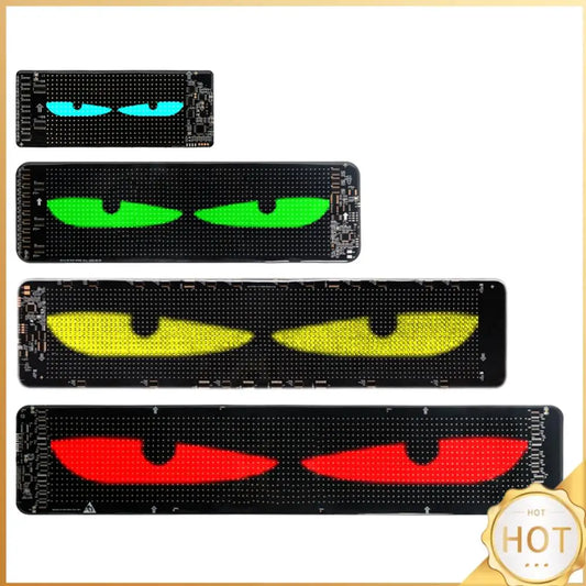 Devil Eyes LED Panel Light DIY Programmable LED Demon Eyes Flexible Display Screen Demon Eyes Flexible LED Panel for Trucks