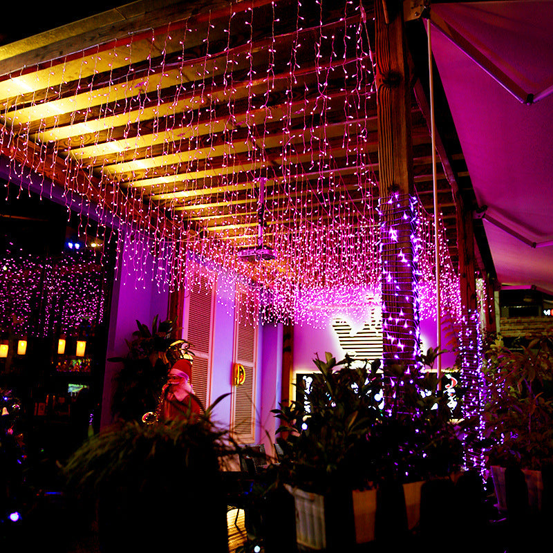 LED Curtain Lights Icicle Waterfall Lights Decorative String Lights